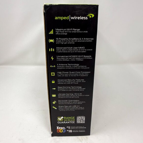 Amped RTA2600-R2 Wireless Athena-R2 High Power AC2600 Wi-Fi Router with MU-MIMO - Picture 4 of 12